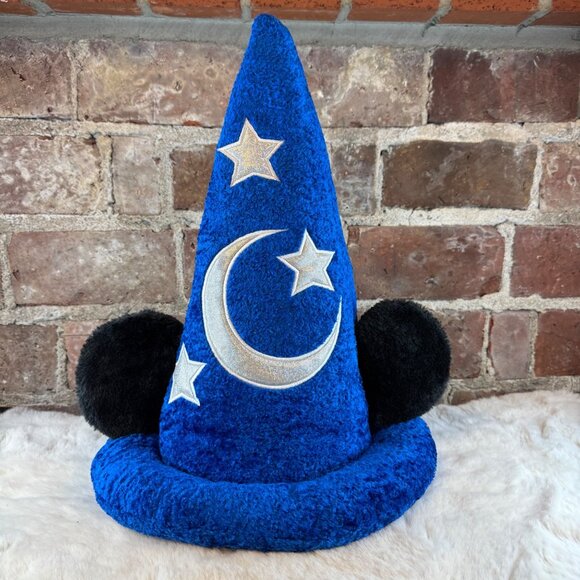 Disney | Accessories | Disney Parks Sorcerer Mickey Mouse Wizard Hat ...
